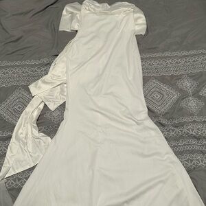 Fashion Nova White Bridal Gown